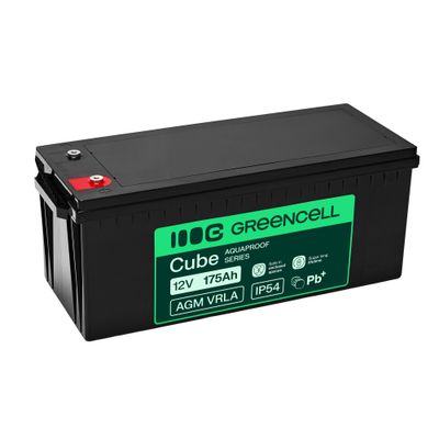 Green Cell AGM12V175AH-H VRLA bezúdžbová batéria 12V 175Ah