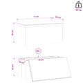vidaXL Skladacia úložná lavička Biela 180 kg 80 L 77 x 38 x 38 cm PVC