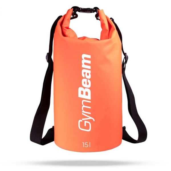 Vodotesný batoh Dry Bag Orange 15 l - GymBeam