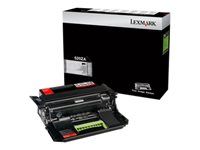 Čierna - originálna - zobrazovacia jednotka tlačiarne - pre Lexmark MS710, MS711, MS811, MS812, MS817, MS818, MX711, MX717, MX718, MX810, MX811, MX812