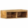 vidaXL TV skrinka na stenu 60x30x19 cm masívne hrubé drevo mango