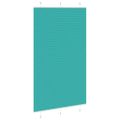 vidaXL Plisovaná roleta petrolejovo zelená 115x200 cm šírka látky 114,4 cm polyester
