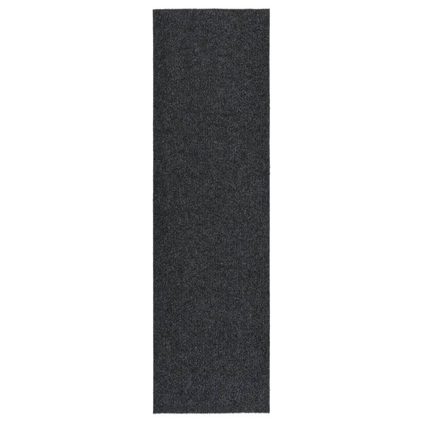 vidaXL Rohož na zachytávanie nečistôt 100x350 cm antracitová