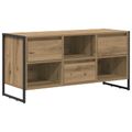 vidaXL TV skrinka 100 x 36 x 49,5 cm Remeselnícky dub Kompozitné drevo