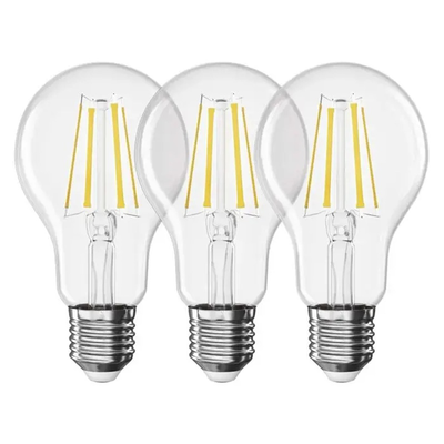 Žiarovka Filament LED E27 5,9W biela prírodná EMOS ZF5D43.3 sada 3ks