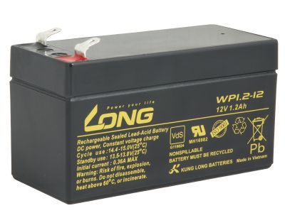 LONG batéria 12V 1,2Ah F1 (WP1.2-12)