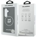 Obal Karl Lagerfeld IML Repeated Choupette MagSafe pre Samsung Galaxy S26 čierny