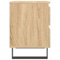 vidaXL Nočné stolíky 2 ks dub sonoma 40x35x50 cm kompozitné drevo