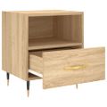 vidaXL Nočný stolík dub sonoma 40x35x47,5 cm kompozitné drevo
