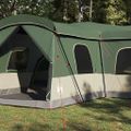 vidaXL Stan pre 16 osôb so strechou Zelená 680 x 510 x 210 cm