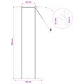 vidaXL Roleta Prírodná 50 x 160 cm Bambus