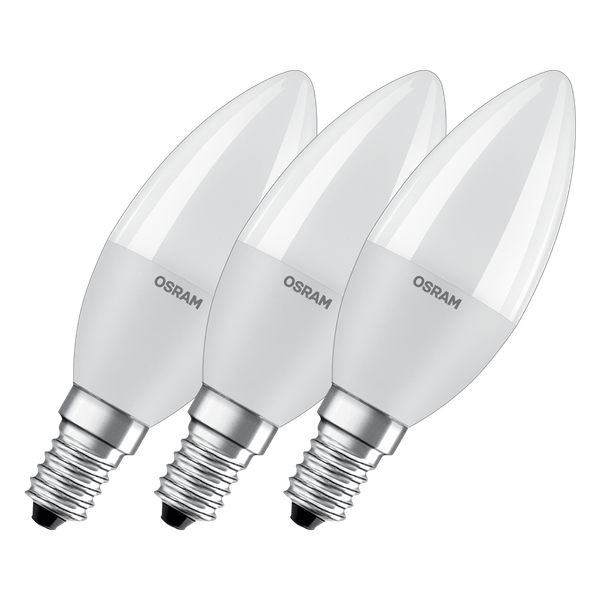 OSRAM LED žiarovka Clas B 60 7.5 W E14 Teplá biela 3ks