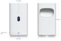 Ubiquiti UniFi UNAS 4 W - NAS server, 4x 3,5" slot HDD, 2x M.2 NVMe SSD slot, RAID, 2.5GbE, 5Gbps USB-C, PoE+++, biely NAS, 4× HDD pozície, 2× M.2 NVMe, 2,5 GbE, USB-C, PoE+++, ARM Cortex-A55, 4GB RAM, Bluetooth, LCD displej