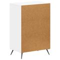vidaXL Skriňa na topánky BREDA 59,5 x 39,5 x 90 cm Kompozitné drevo
