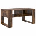 vidaXL Konferenčný stolík Dymová dub 92 x 53 x 45 cm Kompozitné drevo