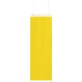 vidaXL Papierové tašky 50 ks s rúčkami žlté 26x12x35 cm