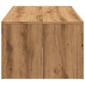 vidaXL Konferenčný stolík dub artisan 102x50x35 cm kompozitné drevo