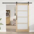 vidaXL Posuvné dvere ORKDAL 93 x 202 cm Prírodná