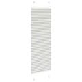 vidaXL plisovaná roleta svetlosivá 40x100 cm šírka látky 39,4 cm