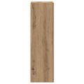 vidaXL TV nástenná skriňa 40,5 x 30 x 102 cm Remeselný dub