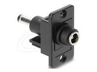 Panelový konektor DC 5.5 x 2.5 mm samica na DC