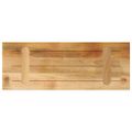 vidaXL Stolová doska 70x20x3,8 cm obdĺžniková, masívne drevo, surové mango