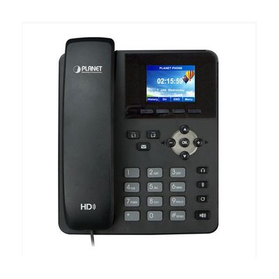 Planet VIP-1120PT VoIP SIP telefón, G.722 HD, barevný LCD, Auto Provision, PoE, CZ menu