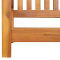 vidaXL Hojdačka do záhrady 2 -Seater 110 x 56 x 58,5 cm Prírodná