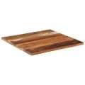 vidaXL Štvorcová stolová doska 70x70 cm, 25-27 mm, recyklovaný masív