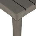 vidaXL Záhradný stôl antracitový 78x78x31 cm plastový