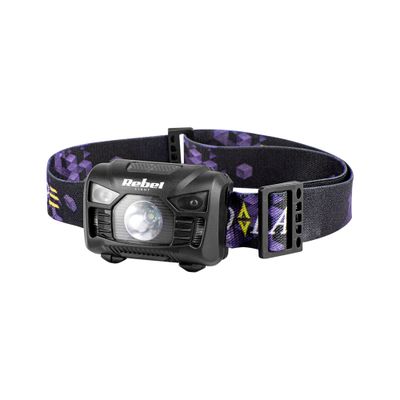 Nabíjateľná čelovka REBEL URZ0938.1 3 W 120 lm