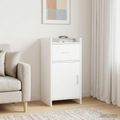 vidaXL Servírovacia skriňa Biela 40 x 36 x 80 cm Kompozitné drevo