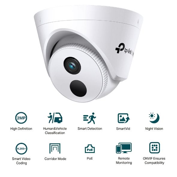 VIGI C420I(2.8mm) 2MP vežová sieťová kamera