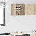 vidaXL Závesná skrinka Sonoma dub 40 x 29,5 x 40 cm Kompozitné drevo