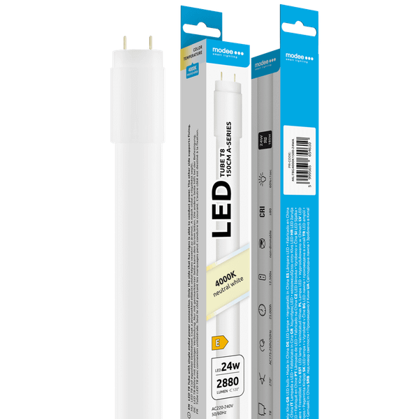 Modee Lighting LED žiarivka T8 10W 1200lm studená biela (ML-T8G6000K600-10WA)