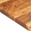vidaXL Doska na kúpeľňovú skrinku, akáciový masív 80x52x3,8 cm