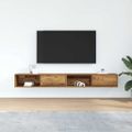 vidaXL TV skrinky 2 ks Old Wood 100x31x25,5 cm Engineered Wood