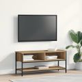 vidaXL Zostava TV skriniek 100 x 35 x 45 cm Remeselný dub