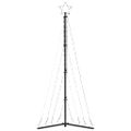 vidaXL LED vianočný stromček 339 LED teplá biela 187 cm