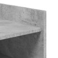 vidaXL Botník betónový 74,5x37,5x100 cm kompozitné drevo