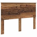 vidaXL Rám postele Staré drevo 140 x 190 cm Masívne borovicové drevo