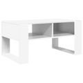vidaXL Konferenčný stolík Biela 92 x 53 x 45 cm Kompozitné drevo