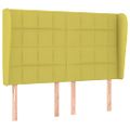 vidaXL Boxspring posteľ s matracom zelená 140x190 cm látka
