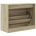 vidaXL Botník dub sonoma 80x34x63 cm spracované drevo