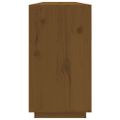 vidaXL Komoda medovo-hnedá 100x40x75 cm masívne borovicové drevo