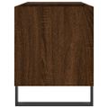 vidaXL Skrinka na platne hnedý dub 85x38x48 cm kompozitné drevo