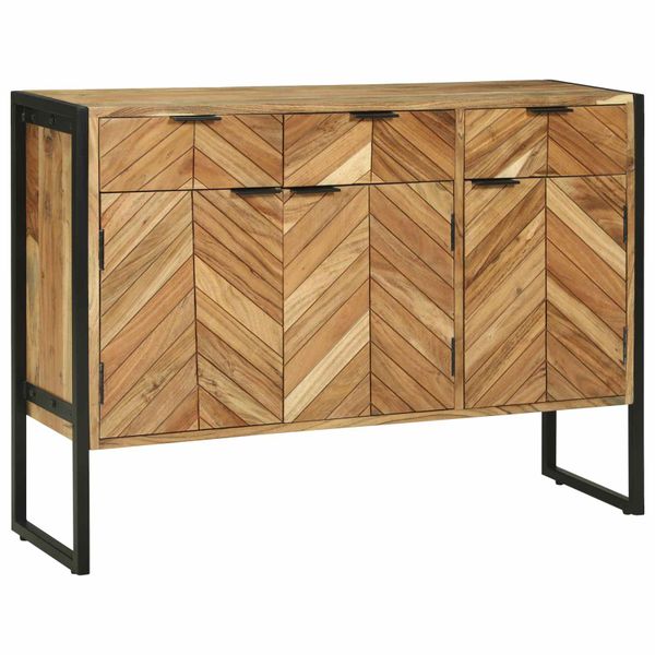 vidaXL Servírovacia skriňa 100 x 30 x 75 cm Akáciový masív