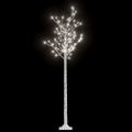 vidaXL Vianočný stromček/vŕba 200 LED 1,8 m studená biela dovnútra/von