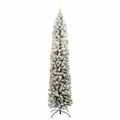 vidaXL Umelý vianočný stromček Zelená 240 cm PVC, oceľ a plast