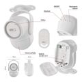 GoSmart alarm IP‑126L GUARDIAN s pohybovým senzorom, 6× dverový/okený senzor, WiFi